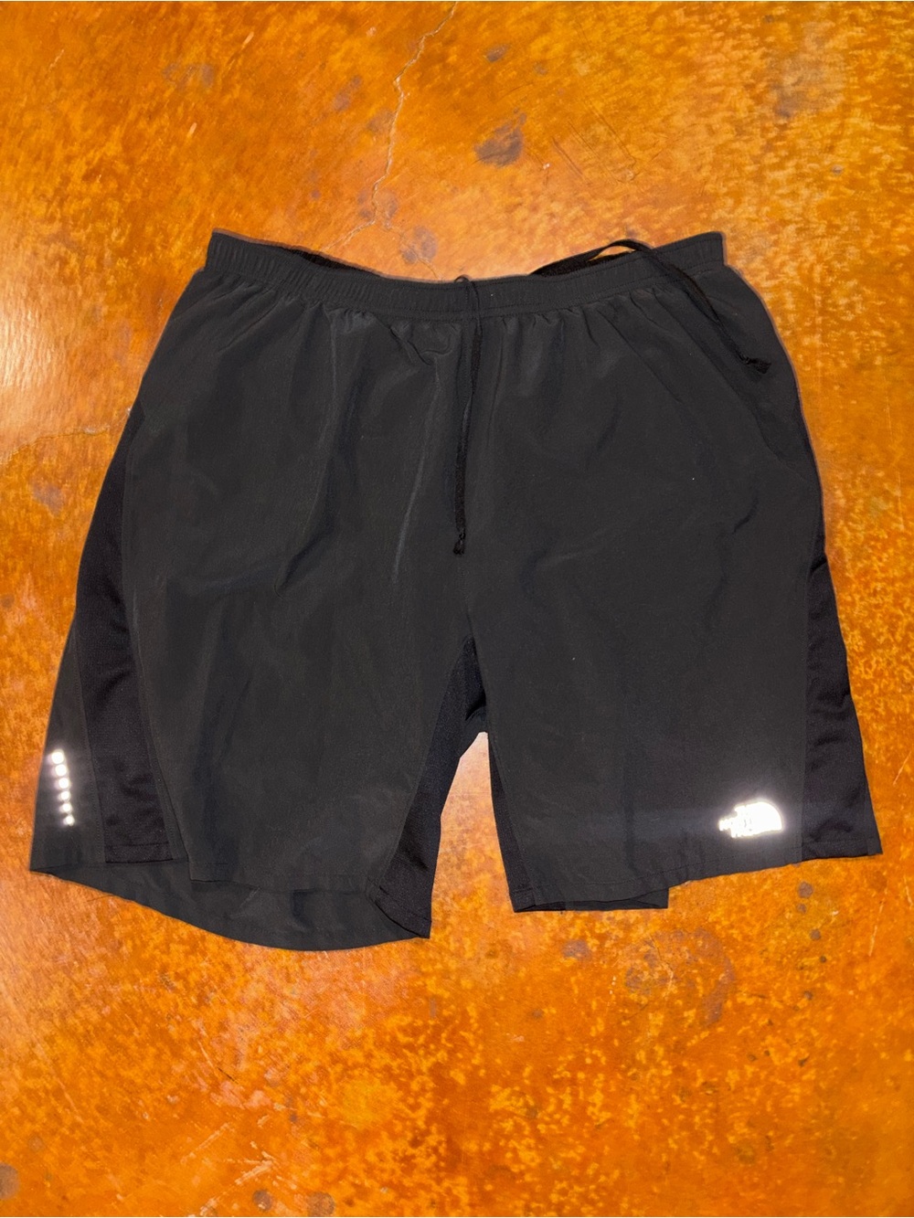 The North Face Black Men’s Reflective Running Shorts